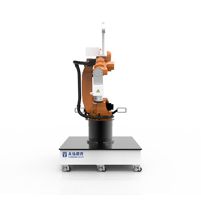 Máquina automática de solda a laser de fibra para braço robótico de 6 eixos