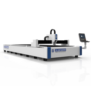 Máquina de corte a laser de chapa metálica de mesa única de alta velocidade 1000W