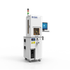 Máquina automática de marcação a laser para placa de identificação de estação única