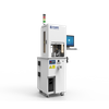 Máquina automática de marcação a laser para placa de identificação de estação única