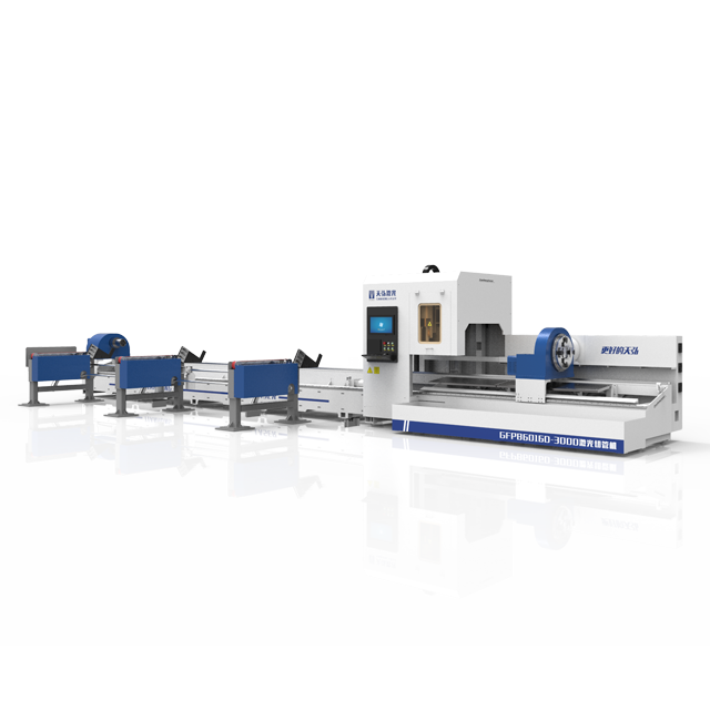 Máquina de corte a laser para tubos de fibra de alta qualidade