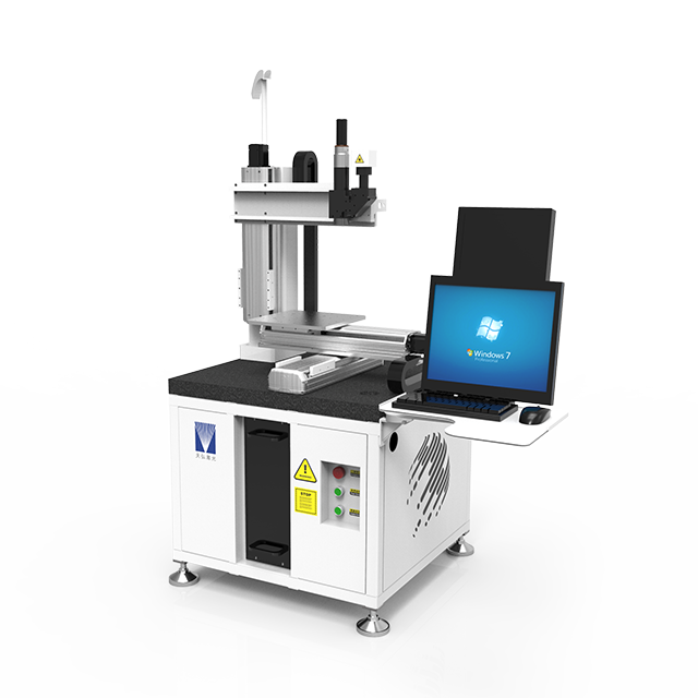 Máquina de solda a laser com plataforma de três eixos