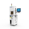 Máquina automática de marcação a laser para placa de identificação de estação única