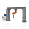 Máquina de corte a laser de pórtico tridimensional