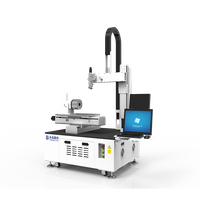 Máquina de solda a laser com plataforma de quatro eixos