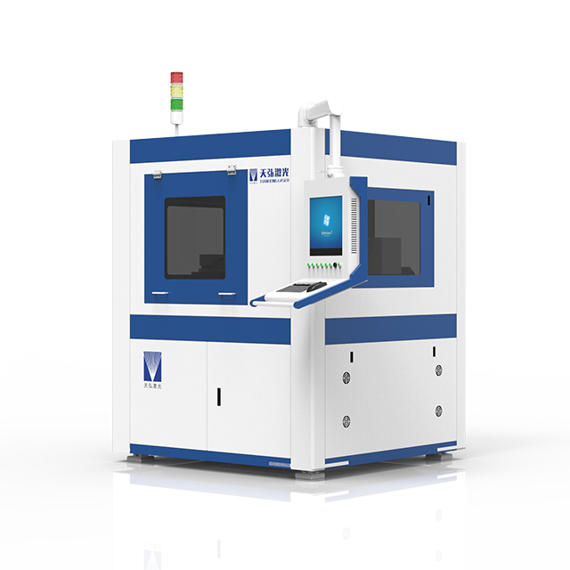 Máquina de corte a laser de fibra de precisão