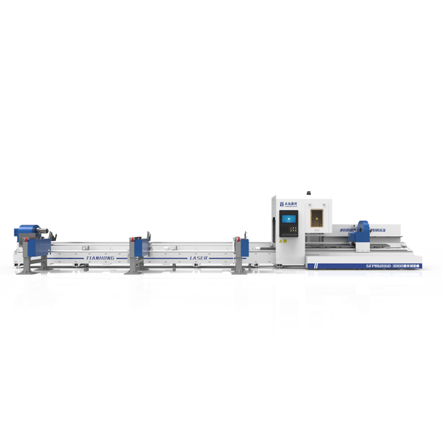 Máquina de corte a laser de tubo de metal de tubo de fibra CNC de 6 metros para venda