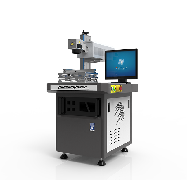 Máquina portátil de marcação a laser de plástico de mesa