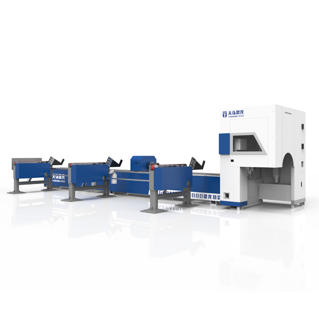 Máquina de corte a laser de tubo metálico de alta eficiência