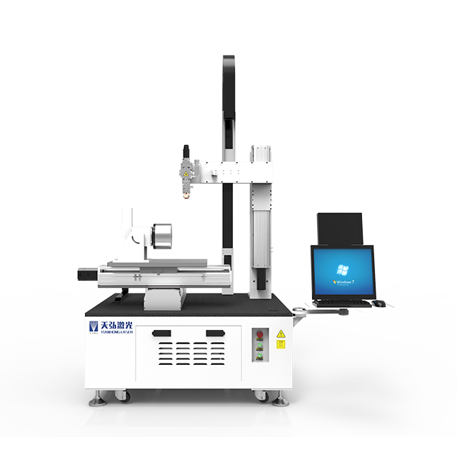 Máquina automatizada de solda a laser de metal de bancada